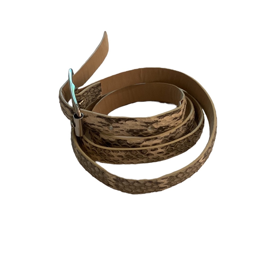 Country Road faux snakeskin belt
